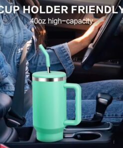 Precious1 40 oz Stainless Steel Tumbler: Ultimate Leak-Proof, Insulated Travel Mug