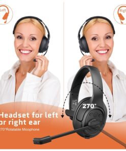EKSA Noise Cancelling Trucker Bluetooth Headset