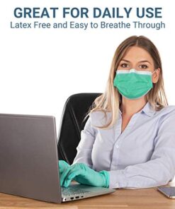 Black Face Mask Disposable Breathable Mouth Cover Black Breathable Masks For Daily Protection Air Pollution, Dust(50pcs)