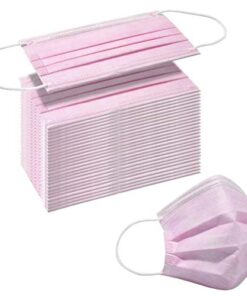 Black Face Mask Disposable Breathable Mouth Cover Black Breathable Masks For Daily Protection Air Pollution, Dust(50pcs)