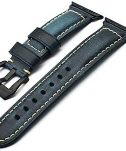 NatoGears Watch Leather Band for Apple Watch iWatch Series 5 4 3 2 1 Sports 44mm 42mm