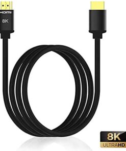 Natogears 8K HDMI Cable 2m High Speed 48Gbps HDMI Supports Dynamic HDR and Dolby Vision, 4k 8k 10k