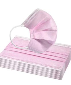 Black Face Mask Disposable Breathable Mouth Cover Black Breathable Masks For Daily Protection Air Pollution, Dust(50pcs)