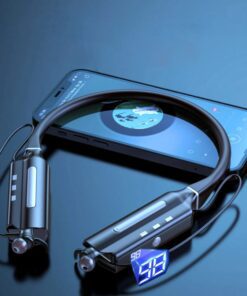 Bluetooth Neckband Earbuds 120 Hours Extra Long Playback with Microphone