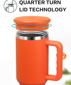 Precious1 40 oz Stainless Steel Tumbler: Ultimate Leak-Proof, Insulated Travel Mug