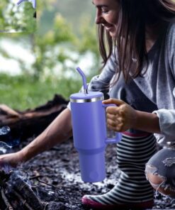 Precious1 40 oz Stainless Steel Tumbler: Ultimate Leak-Proof, Insulated Travel Mug