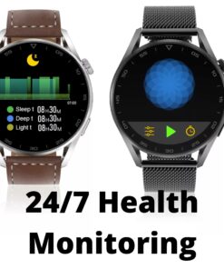 Unisex Smartwatch for Android / Apple iOS Phones Bluetooth Health Tracker