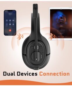 EKSA Noise Cancelling Trucker Bluetooth Headset