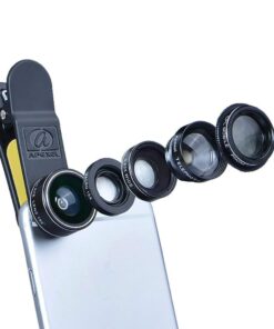 NatoGears - Apexel Deluxe Universal 5 in 1 Smartphone Camera Lens Kit