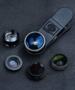 NatoGears - Apexel Deluxe Universal 5 in 1 Smartphone Camera Lens Kit