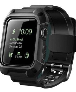 Silicone Case & Band - Sport Edition For Apple Watch Series 1, 2 & 3 42mm