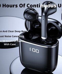Bluetooth Earphones with 10 Hour Playtime Earbuds Bluetooth 5.0 with Heavy Clean Bass