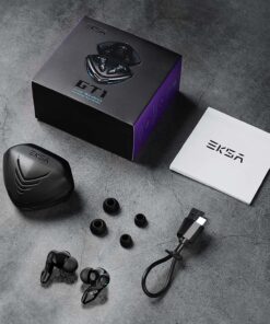 EKSA GT1 Cobra Gaming Bluetooth Earbuds - 36 Hours Playtime