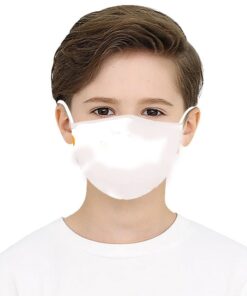 n95 medical mask Reusable Kids Protective, 3-D Perfect Fit (With 10/Pack PM2.5 Filters) -5/Pack