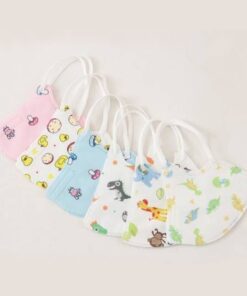 n95 medical mask Reusable Kids Protective, 3-D Perfect Fit (With 10/Pack PM2.5 Filters) -5/Pack