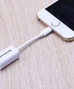 NatoGears - Apple Dual Head Jack Audio Charging Adapter For iPhones/iPods/iPads