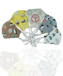 n95 medical mask Reusable Kids Protective, 3-D Perfect Fit (With 10/Pack PM2.5 Filters) -5/Pack