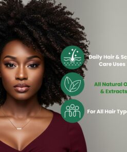 Argan, Rosemary, Mint and Jamaican Black Castor Scalp & Hair Strengthening Oil