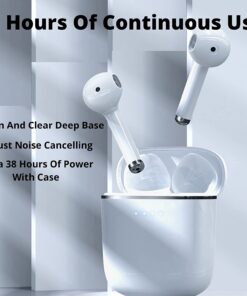 Bluetooth Earphones with 10 Hour Playtime Earbuds Bluetooth 5.0 with Heavy Clean Bass
