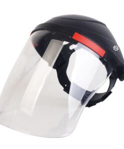Face Shield | Anti-Scratch & Anti-Fog Professional Coated Clear Lens | Premium Headgear