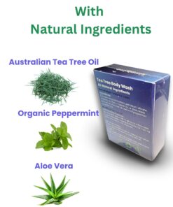 Tea Tree Oil Bar Soap With Peppermint And Aloe Vera