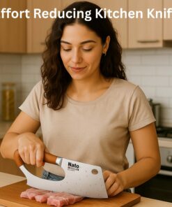 Nato Knives Professional Cleaver Stainless Steel Kitchen Knife